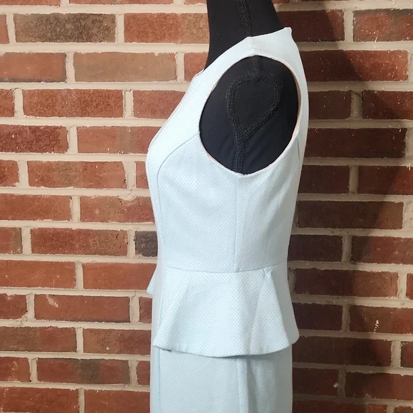 ark&co blue peplum dress, size medium - Picture 5 of 9